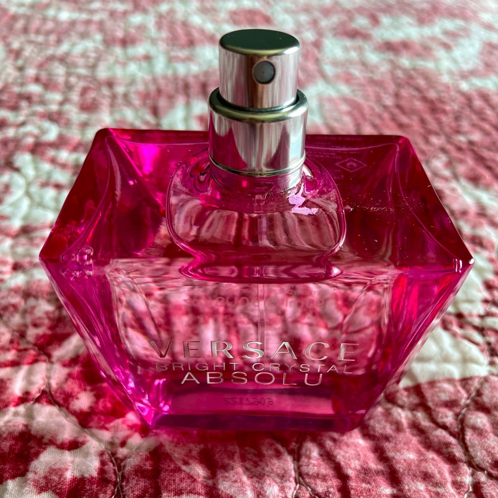 Versace Bright Crystal, Absolu, New Tester, No Cap, 3 oz